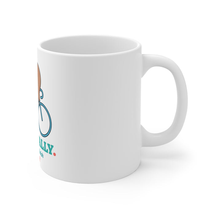 Eventually Sloth Triathlete Mug