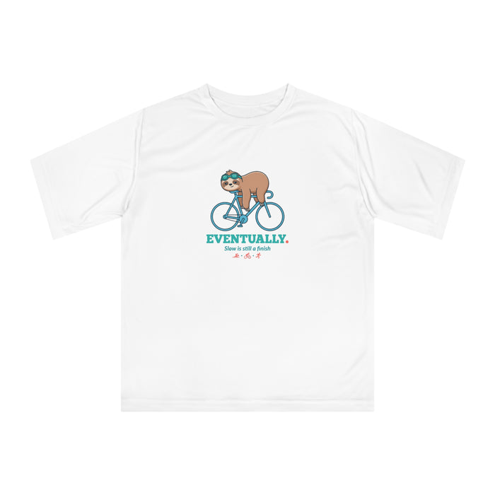 Eventually Sloth Triathlete Performance Tee