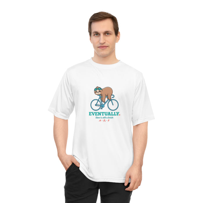 Eventually Sloth Triathlete Performance Tee