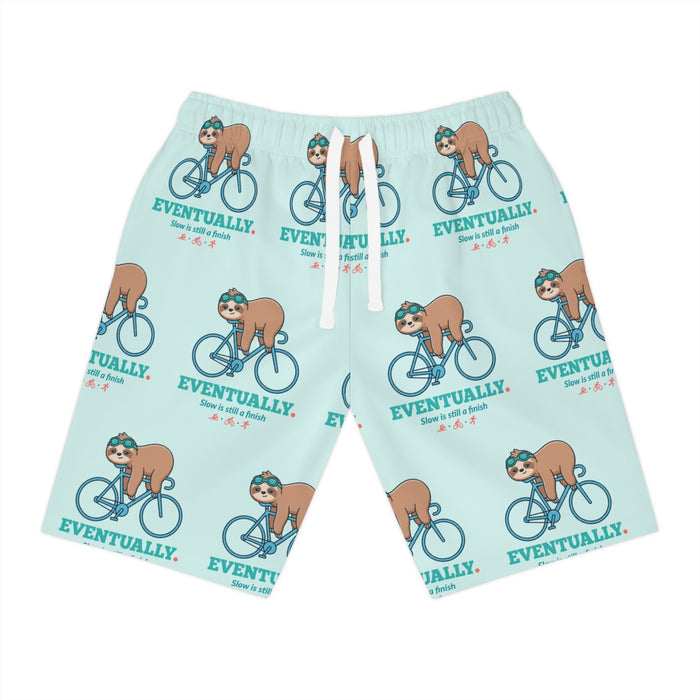 Eventually Sloth Triathlete Running Shorts