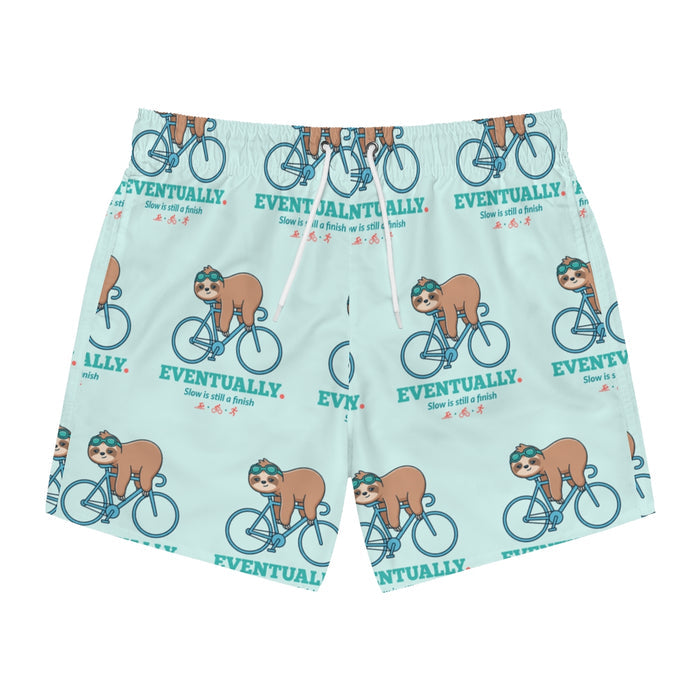 Eventually Sloth Triathlete Swim Trunks