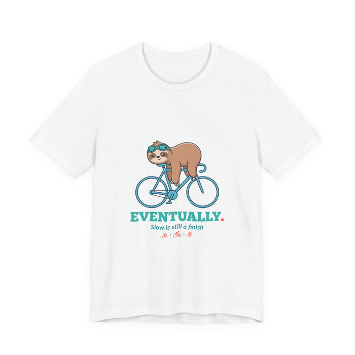 Eventually Sloth Triathlete Tee