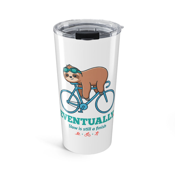 Eventually Sloth Triathlete Tumbler