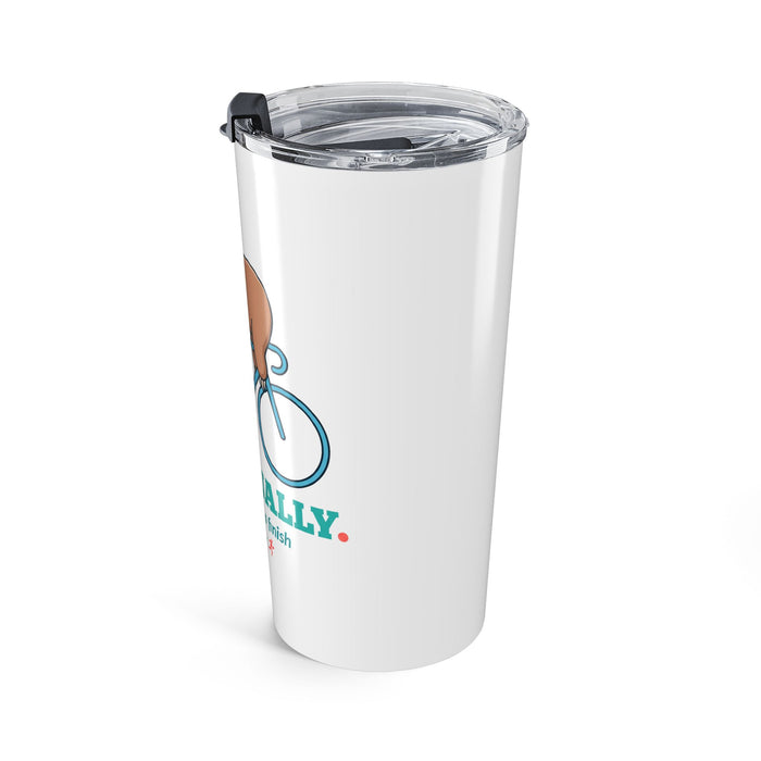 Eventually Sloth Triathlete Tumbler
