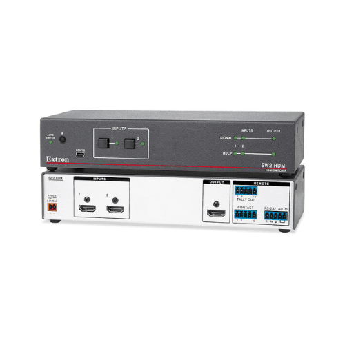 Refurbished - Extron SW2 HDMI Switcher with EDID Minder | NO ADAPTER - Reboot IT