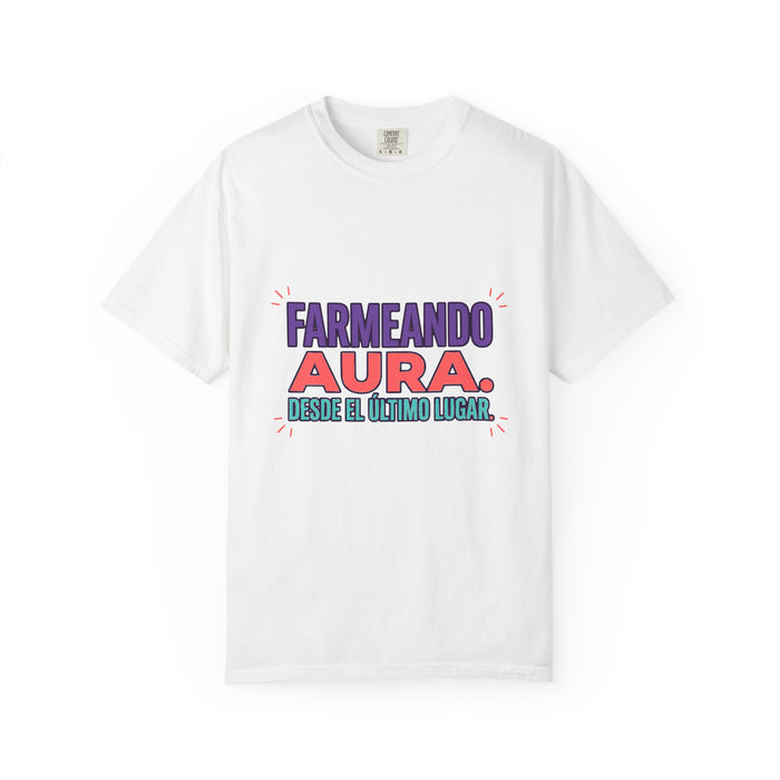 Farmeando Aura — Desde El Último Lugar Tee