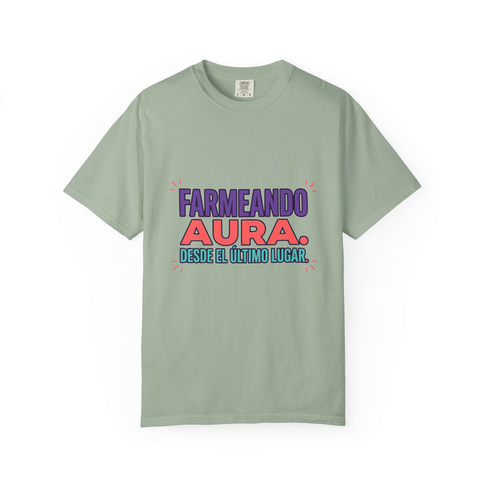 Farmeando Aura — Desde El Último Lugar Tee