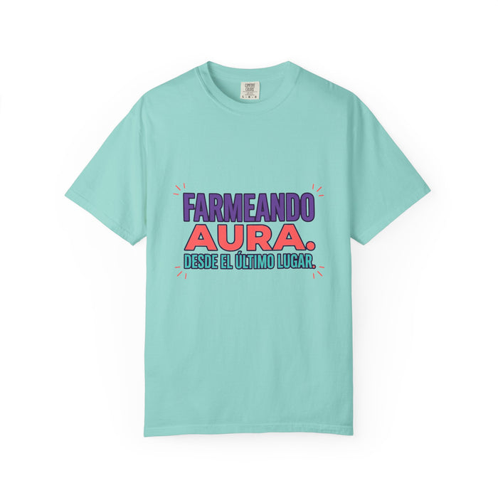 Farmeando Aura — Desde El Último Lugar Tee