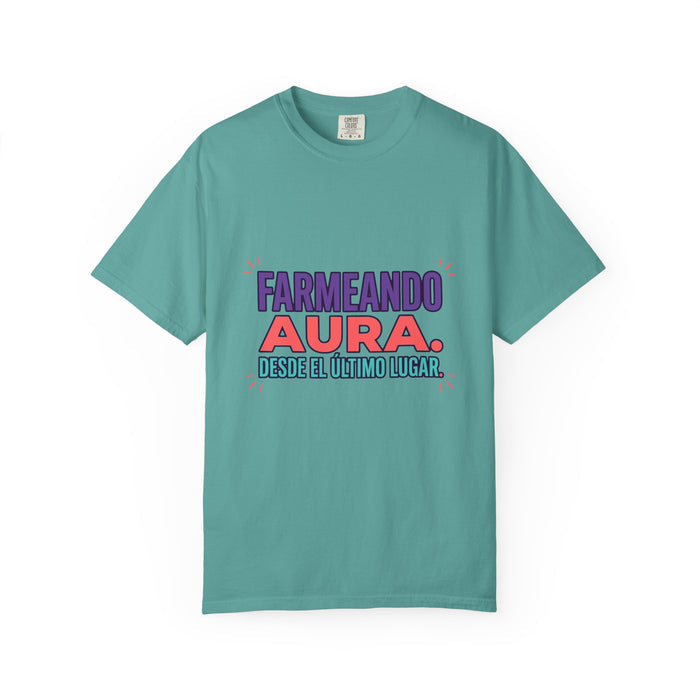 Farmeando Aura — Desde El Último Lugar Tee