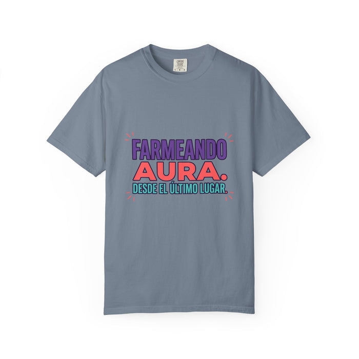 Farmeando Aura — Desde El Último Lugar Tee