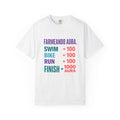 Farmeando Aura Scoreboard Triathlon Tee