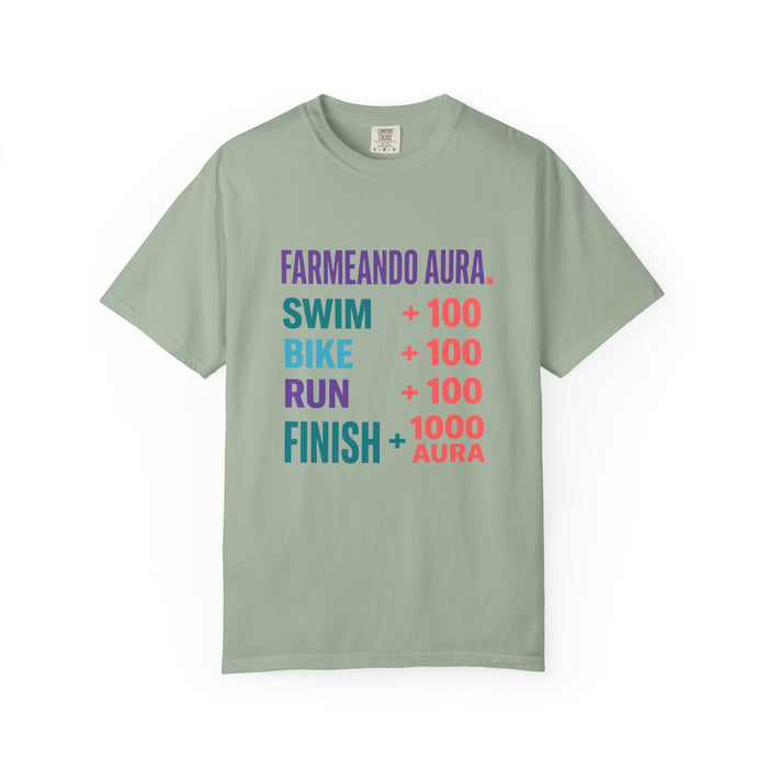 Farmeando Aura Scoreboard Triathlon Tee