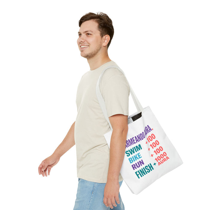 Farmeando Aura Scoreboard Triathlon Tote Bag