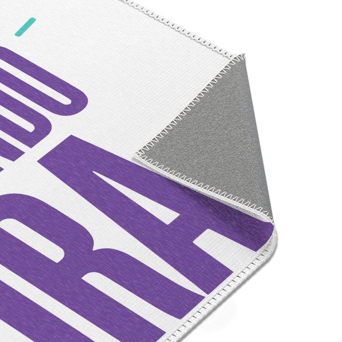 Farmeando Aura Transition Mat — Tapete de Triatlón con Humor | Area Rug