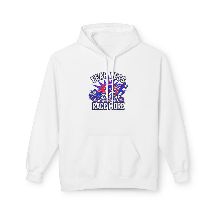 Fearless Race More Motorcycle Hoodie — Racing Enthusiast Pullover