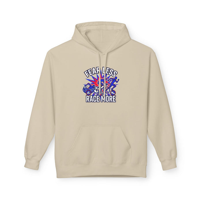 Fearless Race More Motorcycle Hoodie — Racing Enthusiast Pullover