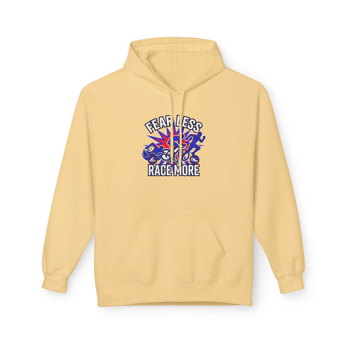 Fearless Race More Motorcycle Hoodie — Racing Enthusiast Pullover