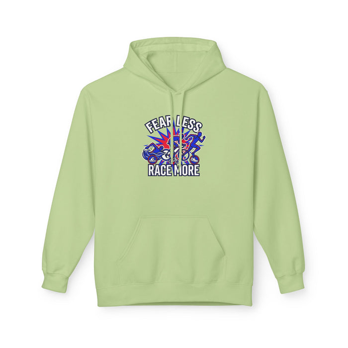 Fearless Race More Motorcycle Hoodie — Racing Enthusiast Pullover