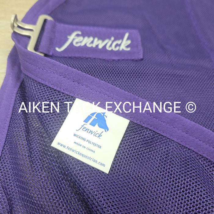 Fenwick Equestrian BodyGuard Mesh Cooler, Purple/Yellow, 76"