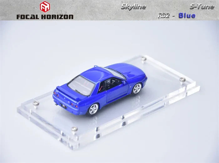 FH 1:64 SKYLINE R32 S-Tune Blue Diecast Model Car