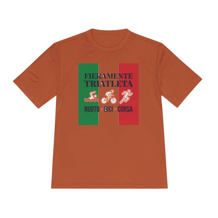 Fieramente Triatleta Moisture-Wicking Performance Tee — Swim Bike Ru