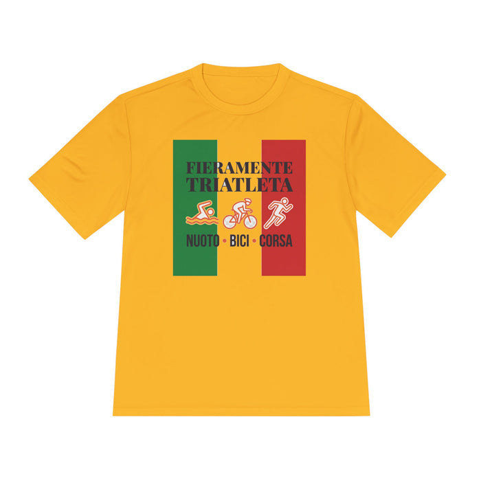 Fieramente Triatleta Moisture-Wicking Performance Tee — Swim Bike Ru