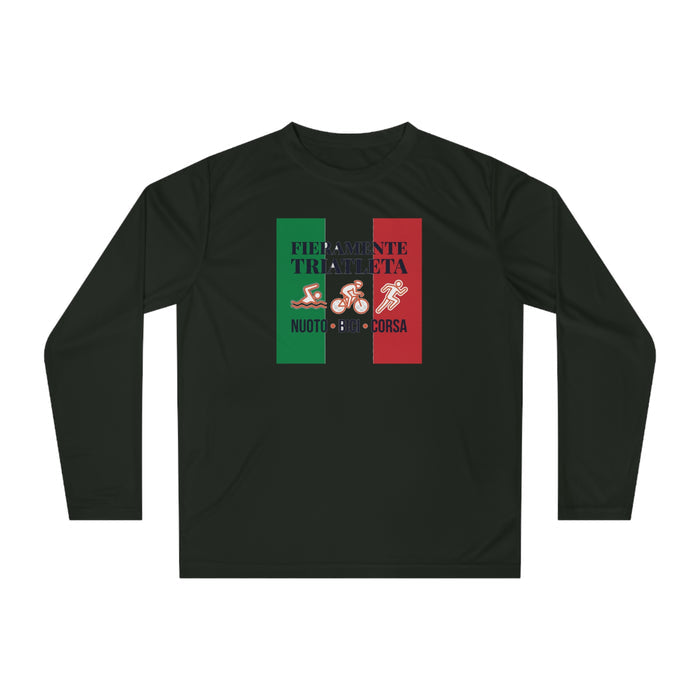 Fieramente Triatleta Performance Long Sleeve — Swim Bike Run Italian