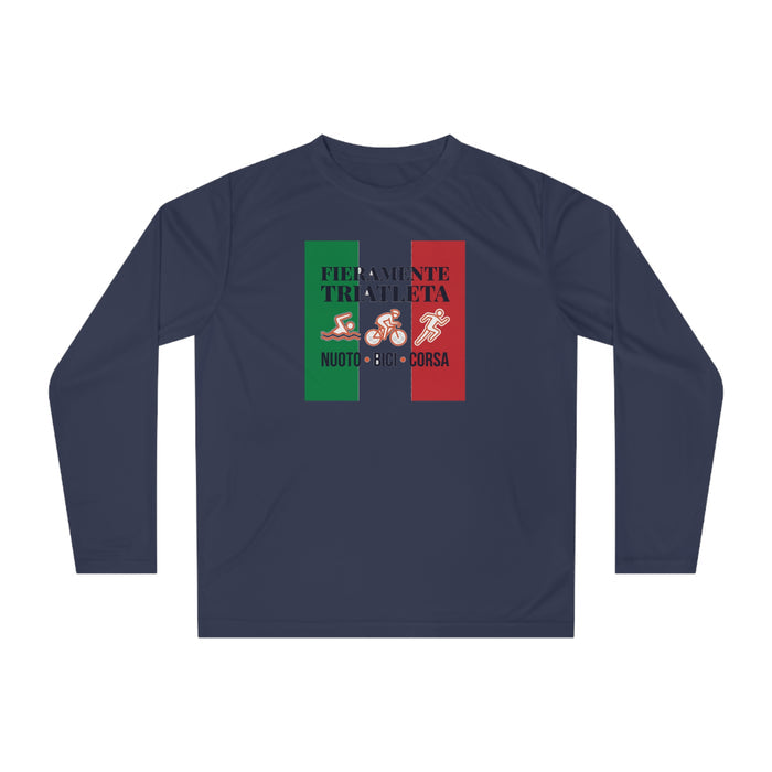 Fieramente Triatleta Performance Long Sleeve — Swim Bike Run Italian