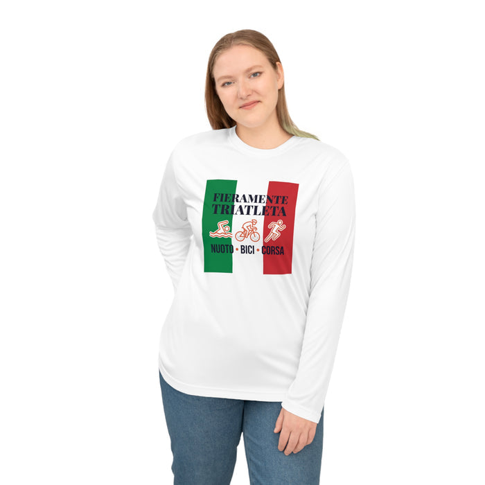 Fieramente Triatleta Performance Long Sleeve — Swim Bike Run Italian