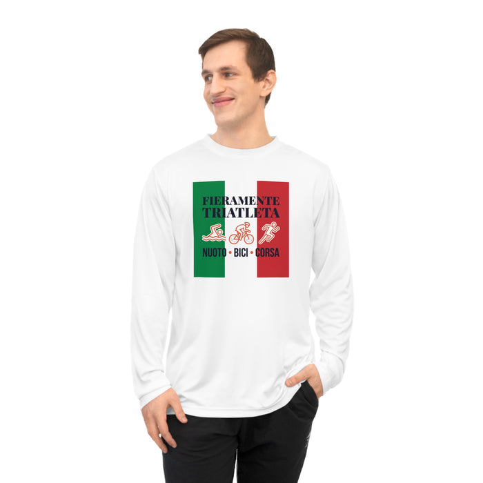 Fieramente Triatleta Performance Long Sleeve — Swim Bike Run Italian