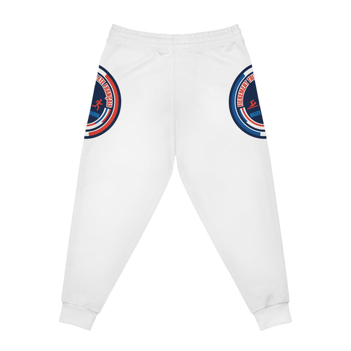 Fièrement Triathlète Français Athletic Joggers — Swim Bike Run Frenc