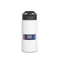 Fièrement Triathlète Français Stainless Steel Water Bottle — Swim Bi