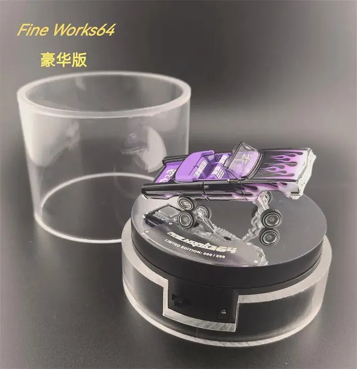 Fine works64 1:64 Impala West Coast Bouncing Cars Diecast Model Car