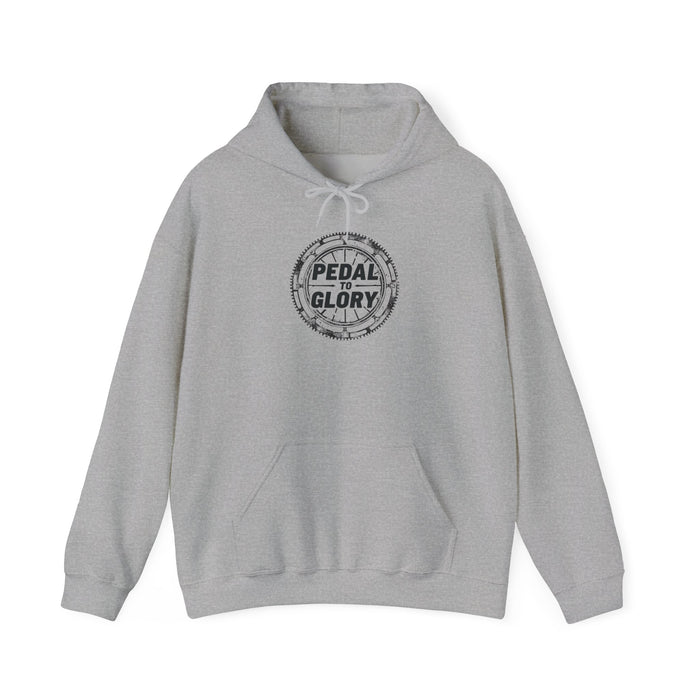 Fleece Cycling Hoodie - detail view