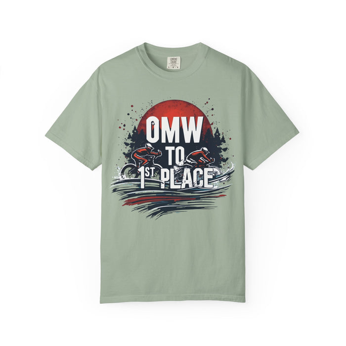 Garment-Dyed Heavyweight Crew Neck T-Shirt - size chart