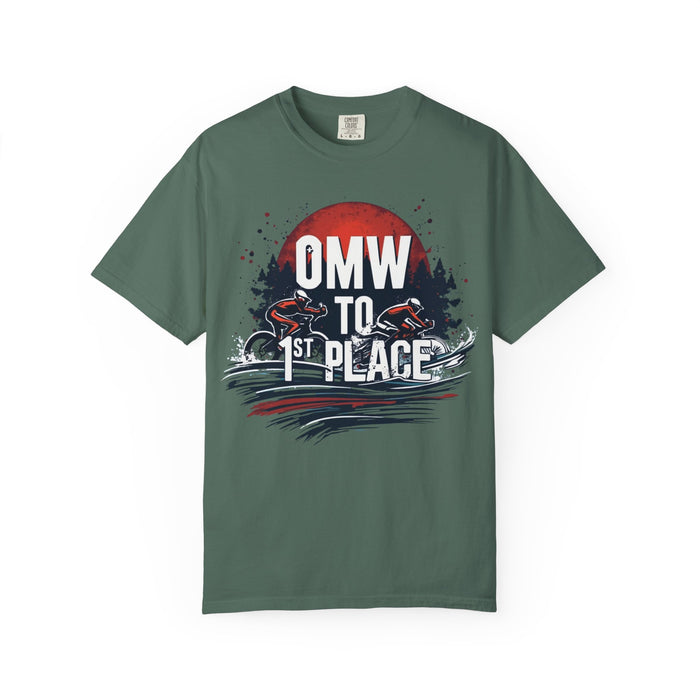 Garment-Dyed Heavyweight Crew Neck T-Shirt - size chart