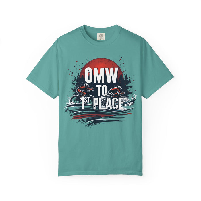 Garment-Dyed Heavyweight Crew Neck T-Shirt - size chart