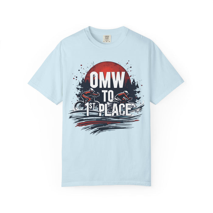 Garment-Dyed Heavyweight Crew Neck T-Shirt - size chart