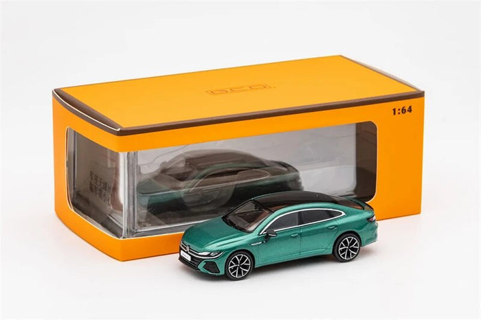 GCD 1:64 CC Arteon R Blue/Green/Yellow/Silver LHD Diecast Model Car