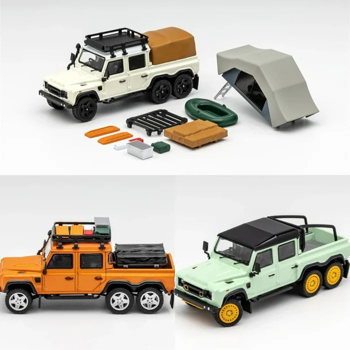 GCD 1:64 Defender 6X6 Standard / modified version RHD Diecast Model Car