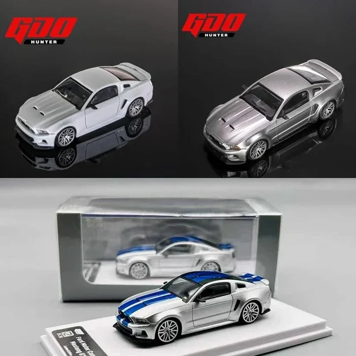 GDO Hunter x DCM 1:64 Mustang GT 2014 Diecast Model Car