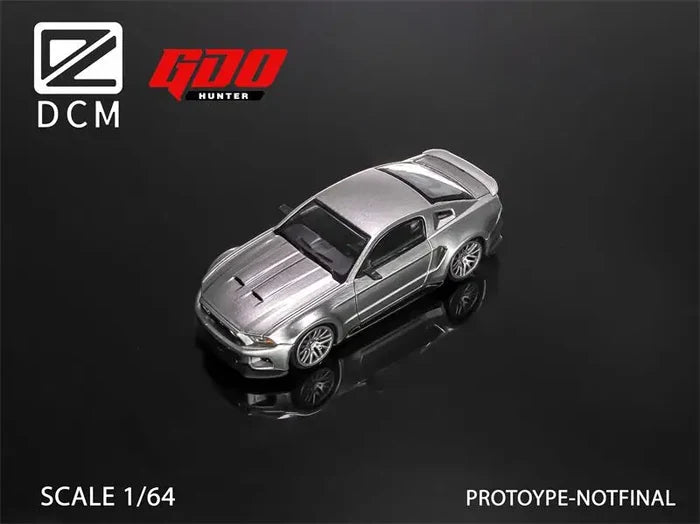 GDO Hunter x DCM 1:64 Mustang GT 2014 Diecast Model Car