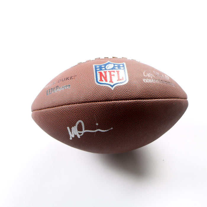 Signed Wilson NFL The Duke Football Beckett BAS — Silver Autograph - photo 2