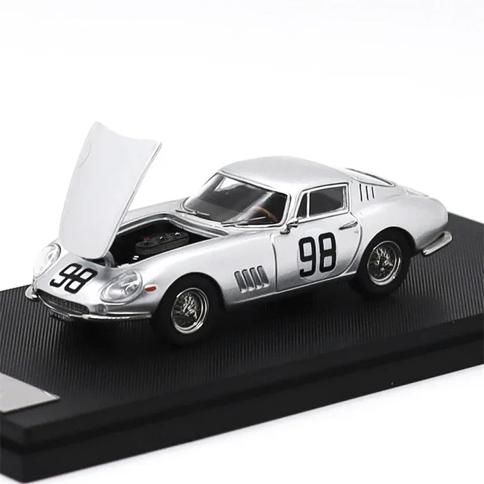 GFCC 1:64 275 Red / silver#98 Race Diecast Model Car