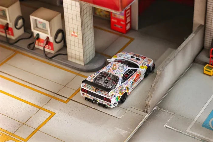GHOST PLAYER 1:64 F40 LBWK Die-Cast Car Model Miniature Gifts