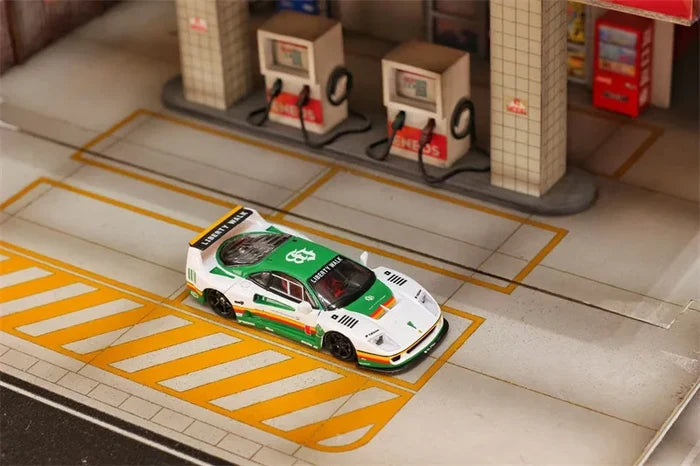 GHOST PLAYER 1:64 F40 LBWK Die-Cast Car Model Miniature Gifts