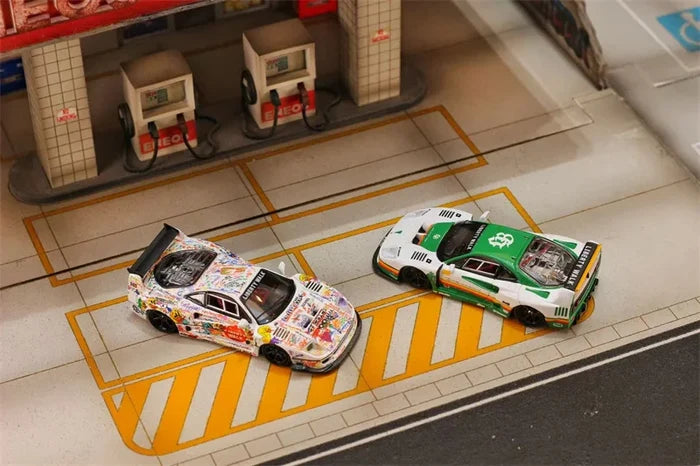 GHOST PLAYER 1:64 F40 LBWK Die-Cast Car Model Miniature Gifts