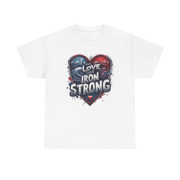 Gildan Iron Strong Heart Graphic T-Shirt