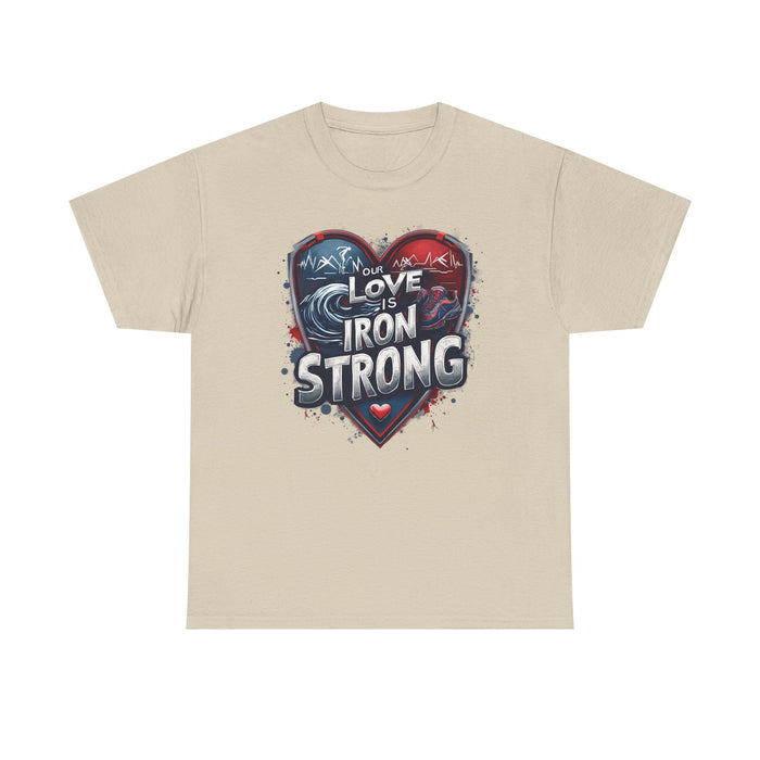 Gildan Iron Strong Heart Graphic T-Shirt - alternate view