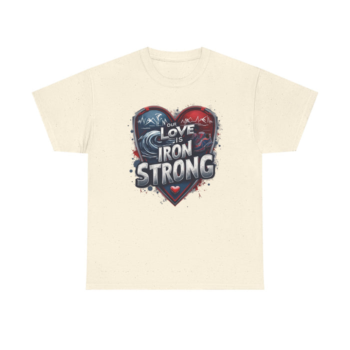 Gildan Iron Strong Heart Graphic T-Shirt - lifestyle view